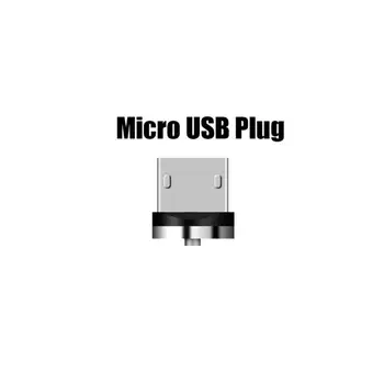 USB Кабел За Xiaomi Samsung Magnet Charge Micro USB Кабел За iPhone Зарядно Устройство с Щепсел 360 Градуса Завъртане на USB Type C Кабел с Щепсел