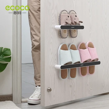 QDRR Баня, чехли багажник стенен тип стенен тоалетна обувки за съхранение на артефакт тоалетна дупка безплатна стойка за обувки рафтове за съхранение на #0832
