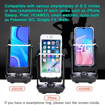 USB Телефон Шейкър За Pokemon Go Google Fit Мобилен Телефон Стъпки, Брояч Аксесоари Автоматични Разклащане Крачкомер Притежателя Поставка за Монтиране на