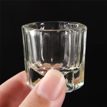 1бр Течно Стъкло на Прах Dappen Ястие Кристален Стъклена Чаша за Нокти в Козметичен Инструмент