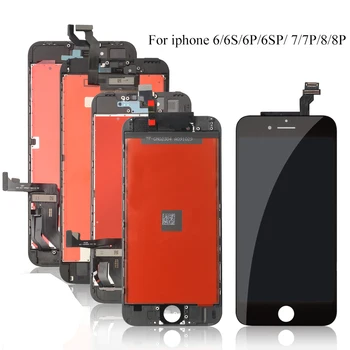 OTMIL За iPhone 6 6S 7 8 Plus LCD Дисплей С 3D Сензорен Екран В Събирането на Смяна на LCD дисплей За iPhone 6 6S 7 8 Plus Без Мъртви Пиксели
