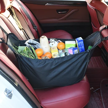 Сгъваема Задна Чанта За Съхранение На Автомобила Многофункционална Кошница За Пазаруване Полагане На Почистване С Голям Капацитет На Аксесоари За Интериора На Колата