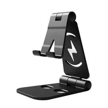 Притежател на Мобилен Телефон, Tablet Charging Base Desktop Мързел Holder Bi-fold Metal Desktop Holder For iPad Iphone Tablet Stand Holder