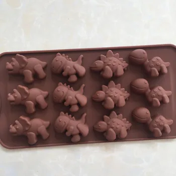Силикон С формата на Monster Shapes baking Chocolate Tools Силиконово желе и Бонбони muffin Мухъл Антипригарная форма за торта
