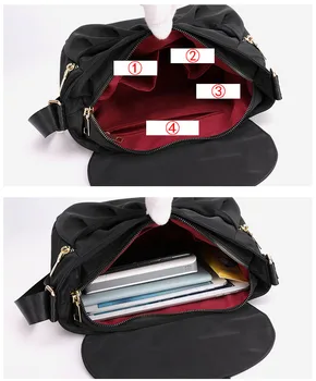 2021 Известната Марка за Дамски Чанти Чанта През Рамо Чанта е Малка Водоустойчив Найлон кожена Плажна чанта на Дизайнер Messenger Bolsa Sac Feminina