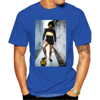 E 1 Публикувайте T Shirt Vintag Diego Maradona Argentina Hand Of God Jersey 3852C Fashion Brand Tee Shirt