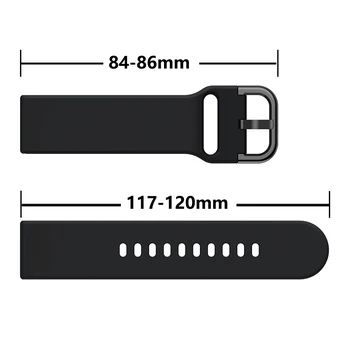 20 мм и Каишка за часовник Samsung Galaxy Watch Active 2 40 мм 44 мм Gear sport наручный гривна каишка за часовник samsung active2 3 42 мм каишка