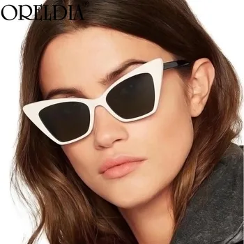 Мода Котешко Око Слънчеви очила 2021 на Жените и Мъжете Steampunk Слънчеви Очила Марка Дизайнер Самоличността на Очила Нюанси Очила с UV400