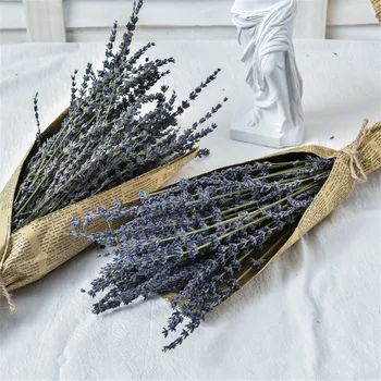 400 г Сушени естествени цветя букети чист натурален лавандула цветен букет лавандулови цветове