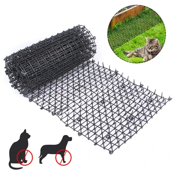 Pet Products Anti-Cat Net Repelling Cat Pad Protecting Flowers Anti-Dog Soft Sting Safety Пет Fence Бъни Cage Black Cat Door