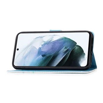 Луксозен Кожен Калъф за Samsung Galaxy S20 S21 FE Ultra S10E S8 S9 Plus Note 20 Ultra Fundas Full Protect Калъфи за мобилни Телефони