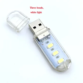 USB LED Book Светлини 3LEDs 8LEDs SMD 5630 5730 LED Лампа 5V Консумация на енергия Бял 5000-6500K Топло Бяло 3000-3500K USB Night light