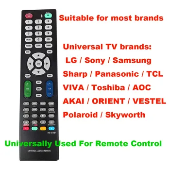Универсален ТЕЛЕВИЗИЯ дистанционно управление за Използването на универсален TV на дистанционното управление на всяка марка е Необходимо да се инсталира в съответствие с инструкциите на производителя RM-014S+