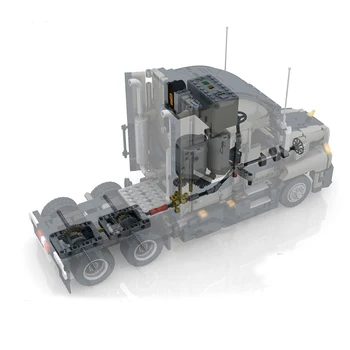 BuildMoc 12660 high-tech Engineering Dump Truck Building Blocks Vehicle Car Bricks Set Educational САМ Toys for Children Бойс