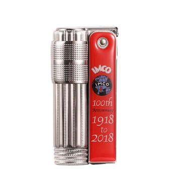 Нова акумулаторни или бензинови Запалка IMCO Flint Керосин двигателят е с мазителна Запалка IMCO 100th Anniversary Nostalgic Limited Cigarette Series (1918 - 2018)