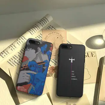 Cowboy Bebop See You Space Аниме Phone Case Fundas Shell Cover За Iphone 6 6s 7 8 Plus Xr Xs X 11 12 13 Mini Pro Max
