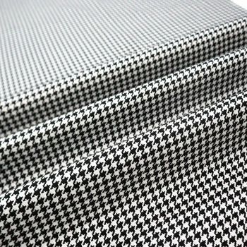 Европейската жаккардовая плат марка G customization Classic houndstooth yarn-dyed jacquard dress suite jacket fabric