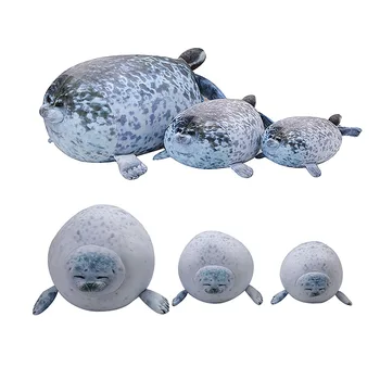 Seal Pillow Plush Seal Сладко Животните Toy Seal Буци Toy Baby Pillow Джъмбо Гигант с Пълнеж от Мека Кукла, Детски Подарък 40 см Бял