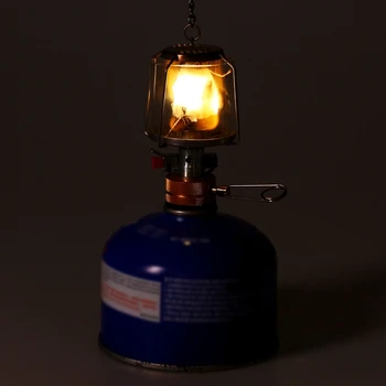 Открит Къмпинг Газов Фенер Преносим Мини Газова Светлина в Палатката Лампа Факел Окачен Лампа за Къмпинг Туризъм