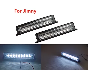 2 бр. Бял, 9 led led светлини регистрационен номер Лампа за Кола За Suzuki JIMNY Car JA11W JA12W JA22 JB23W JB33 JB43 license Lamp-Light