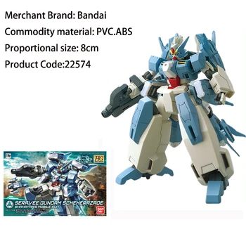 Bandai Original Assembled Gundam Model HGBD Action Figure Collection Decoration Детски Играчки Gift
