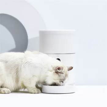 4L Пет Cat Food Dispenser Cats Automatic Пет Устройство With Camera 1080P Wide Angle Dog Bowl Food Bowl APP Control Пет Accessories