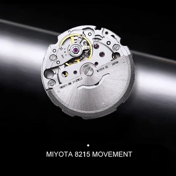 TESEN Men Top Brand Watches Men Automatic Mechanical MIYOTA 8215 Movement Водоустойчив Ръчен Часовник от неръждаема Стомана Patek Watch AAA
