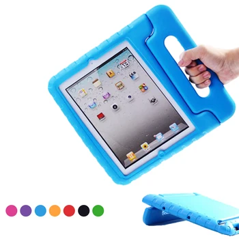 За iPad 2 3 4 Case Kids устойчив на удари EVA калъф за iPad 2 iPad 4 Дръжка на поставка Калъф за iPad 2020 Air 4 Case iPad Pro 11 2021