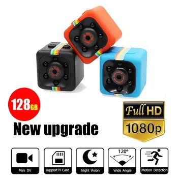 Sports DV Камера SQ11 HD Mini Camcorders Webcam 1080P Web Camera Night Vision Car DVR Камера Wide Angle Web Cam Camcorders