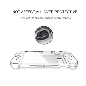 Мек TPU Grip Protection Cover For Nintendo Switch Case Shell Console Controller Accessories Ultra Thin Anti-Scratch Case Cover