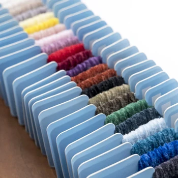 Френска бродерия аксесоари материали от шенилна плътен цвят 24 цвята 5 метра, като се започне с