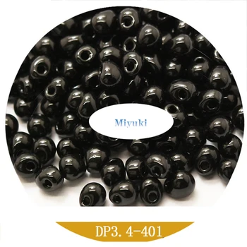 Japan Miyuki Glass Beads Special Shapes Рп3.4mm Drop Beads 11-Color Pearly Блясък Металик 13g Beads for Jewelry Making