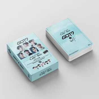 54 бр./компл. Kpop GOT7 Lomo Card The Photo Album Breath of Love:Last Piece Photocards for Fans Collection K-pop GOT7