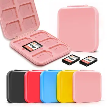 2021 Memory Card Case Micro SD Card Holder 12SD+12TF Game Card Protector Holder Чанта За Съхранение Box For NS Switch TF Card Storage