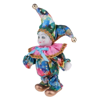 16 см и Доста Италиански Порцелан Триъгълник Кукла в Костюм Начало Дисплей Декорации #4 Деца Коледен Подарък