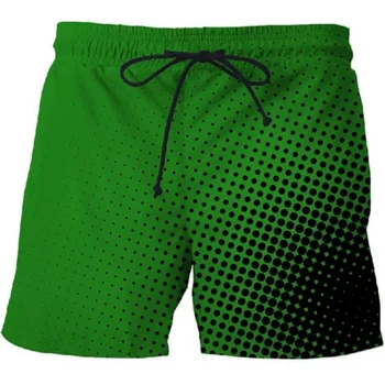 Мъжки Летни Плажни Шорти Плуване Спорт S-6XL Панталони Мода 3D Печатни Сърф Шорти Голям е Размерът на Високо Качество на Фитнес Зала Марка Шорти