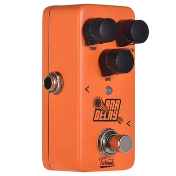 Twinote ANA Delay Mini Digital Delay Guitar Effect Pedal Processsor Full Metal Shell with True Bypass