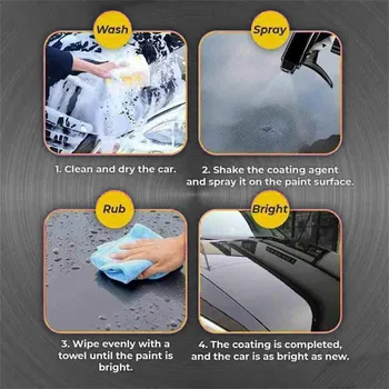 120 мл Car Paint Care Nano Repairing Spray Окисляването на Течно Керамично Покритие Гидрофобное Стъкло Защитете Вашия Автомобил