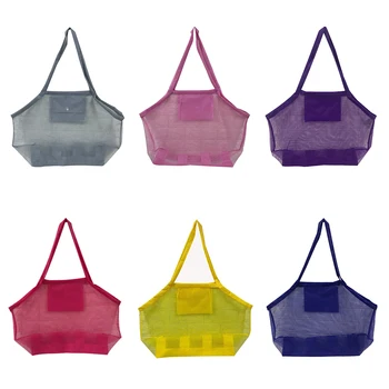 Детски Окото Чанти За Съхранение На Мида Beach Bag Детски Играчки Чанта За Съхранение На Пясък Crossbody Сгъваема Пазарска Чанта