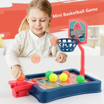 Мини Тенис Баскетбол Игра На Обръч Стрелба С Щанд За Играчки За Деца Развиване На Спорт На Открито Маси За Игра Топка Играчка За Момчета, Подаръци