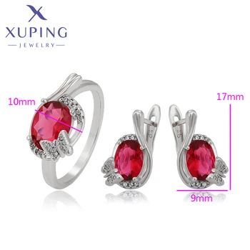 Xuping Summer Sale Fashion Ring and Earring Set on Promotion for Women ZBS676