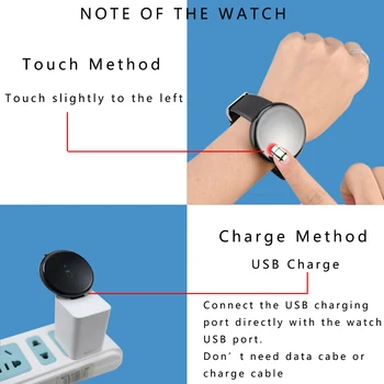D18 Bluetooth Smart Watch Мъже, Жени Кръвното Налягане Smartwatch Спорт Тракер Крачкомер 116 Плюс Смарт Часовници За Android и IOS A2