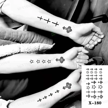 Мъжки И Женски Етикети Татуировки, Малки Временни Фалшиви Татуировки Star, Птици, Пръстите На Ръцете, Татуировки На Ръцете, Непромокаеми И Здрави