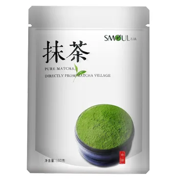 Премия 100 грама китай Мач Зелен Чай на Прах е Натурален Органичен чай за отслабване, за намаляване на загуба на тегло храна грижи за вереском