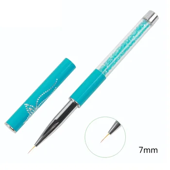 BQAN 5mm/7mm Нокти Brush Nail liner четки Brush Hand Draw Tips Drawing Line Живопис Pen Tools Маникюр Nail Art Brush Decoration