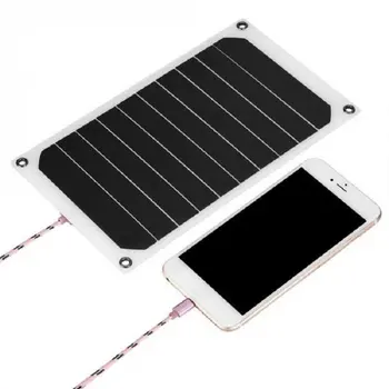 Sunpower 10 W Слънчев Панел Фотоелектричния Модул Дъска Зарядно Устройство За Мобилен Телефон Открит Лек Usb Зарядно Устройство Ще Захранване Такса