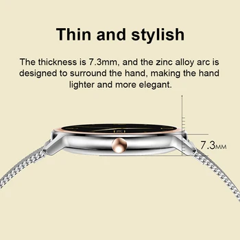 TICWRIS R18 Smart watch Водоустойчив IP67 Тракер Сън Сърдечен Ритъм, Кръвно Налягане Дамски ръчни часовници Мода Луксозни дамски Часовник