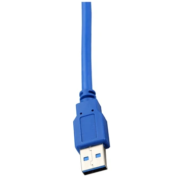 SuperSpeed USB 3.0 Мъж към Жена Кабел За Предаване на Данни Удължител За КОМПЮТЪР, Лаптоп, Камера 0,3 М