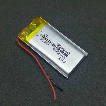 НОВ 502040 3.7 V 400mAh Акумулаторни Литиево-йонни литиево-Полимерни Батерии Литиево-Полимерна батерия с печатна платка за MP3 MP4 TOY GPS LED Light