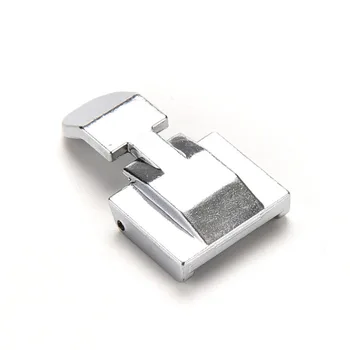 1 Бр. Машина Brother Singer Janome Sewing Sliver Metal Zipper Presser Foot Foots For Snap-on Sewing Аксесоар